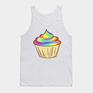 vanilla rainbow cupcake Tank Top